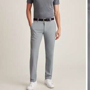 🏷️NWT:  Bonobos Golf The Highland Slim Fit Pants in Pewter - 30 x 34